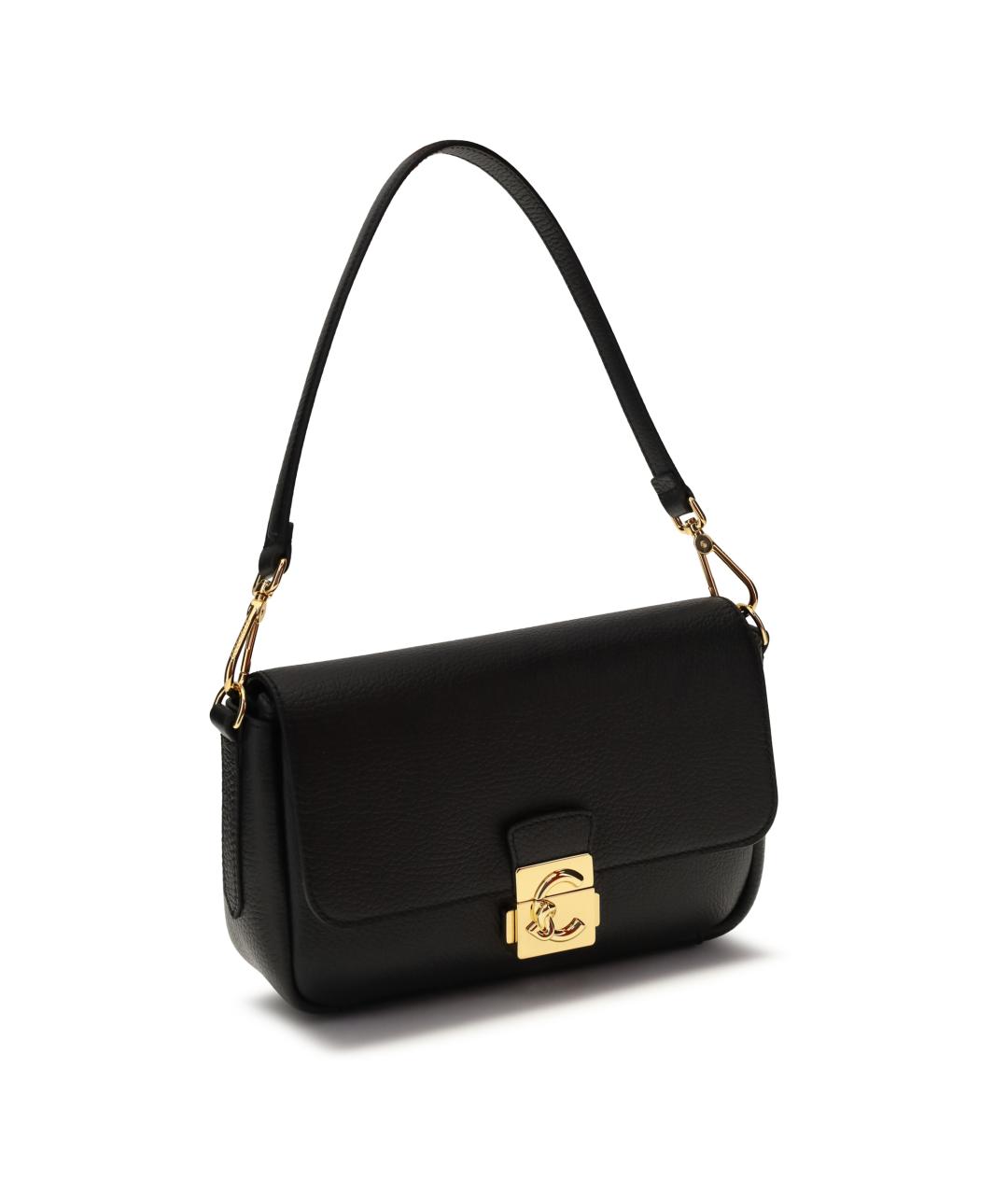 COCCINELLE Черная кожаная сумка через плечо, фото 2