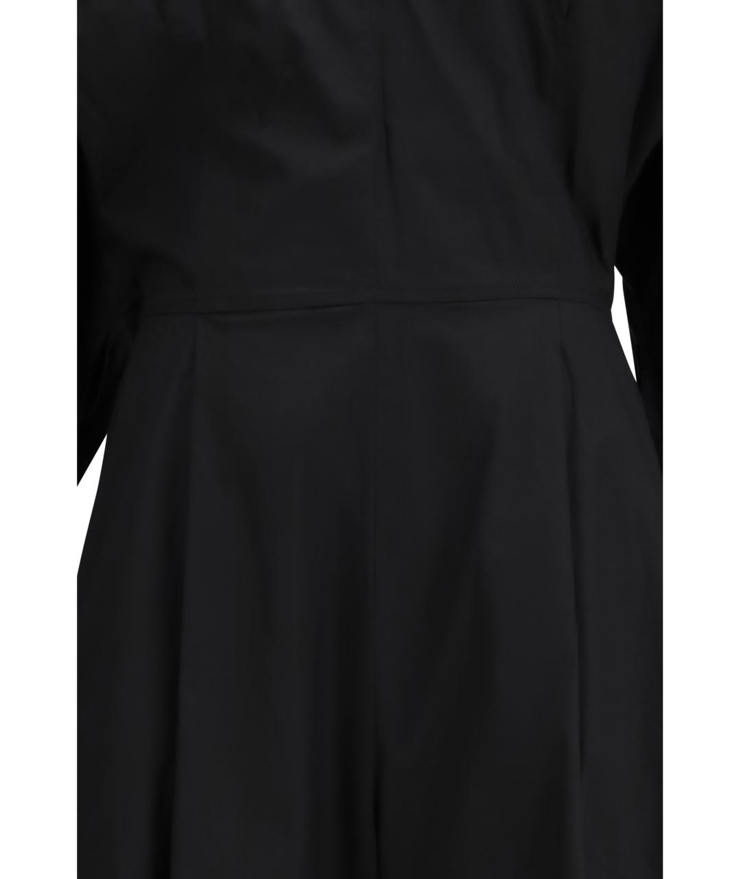 THELATEST Черный хлопковый комбинезон, фото 3