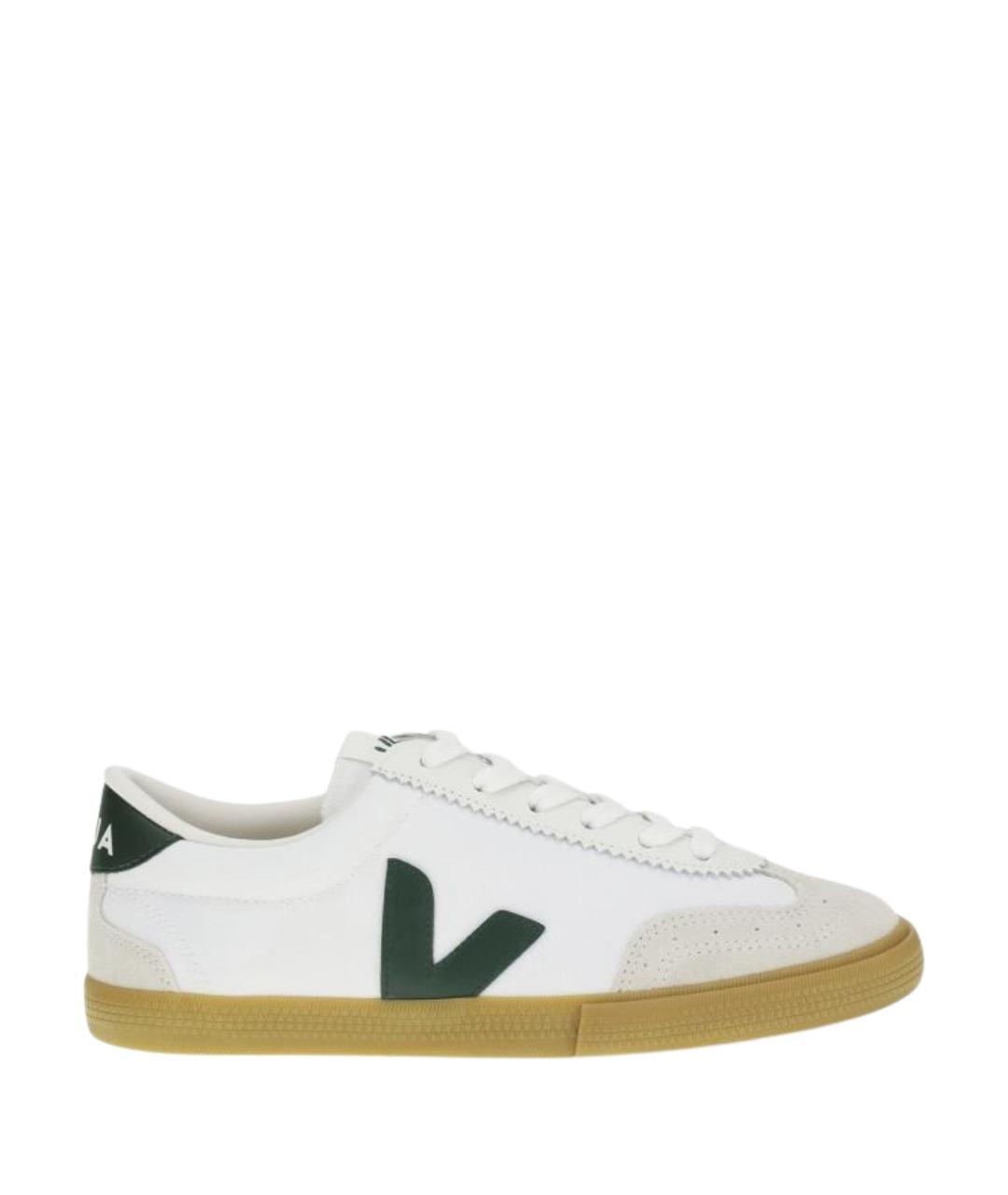 VEJA Белые кожаные кроссовки, фото 1