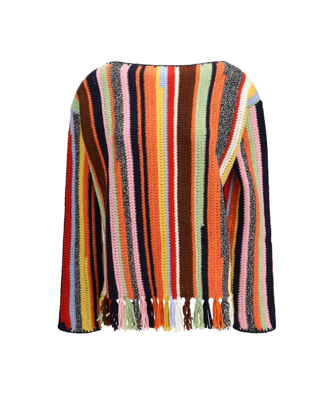 PRADA Мульти шерстяной джемпер / свитер, фото 1