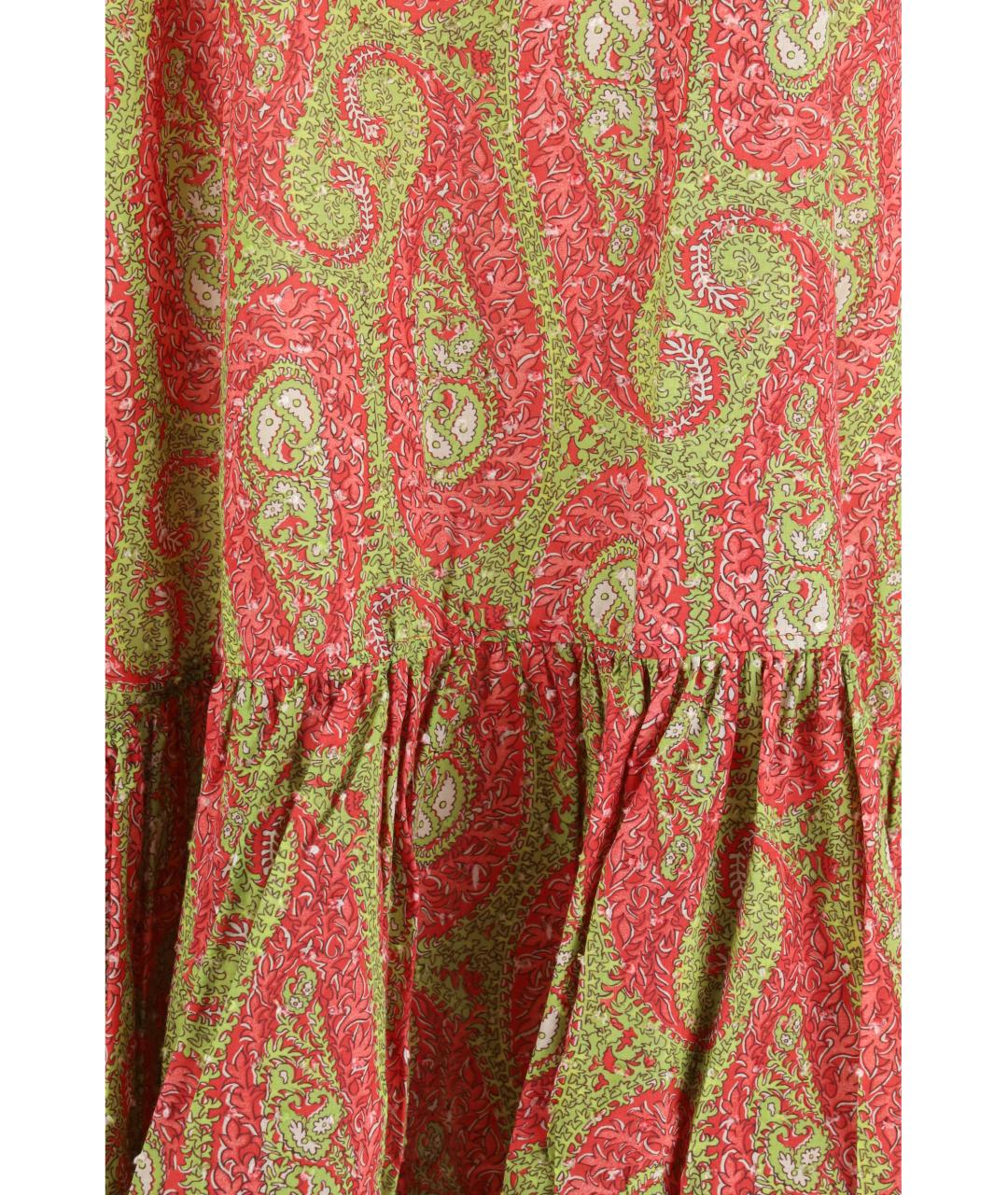 ETRO Мульти хлопковое повседневное платье, фото 3