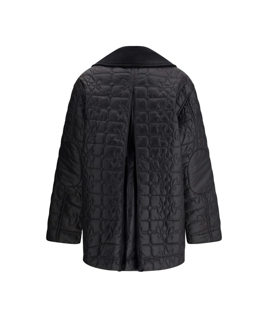 GANNI Черная полиамидовая куртка, фото 2