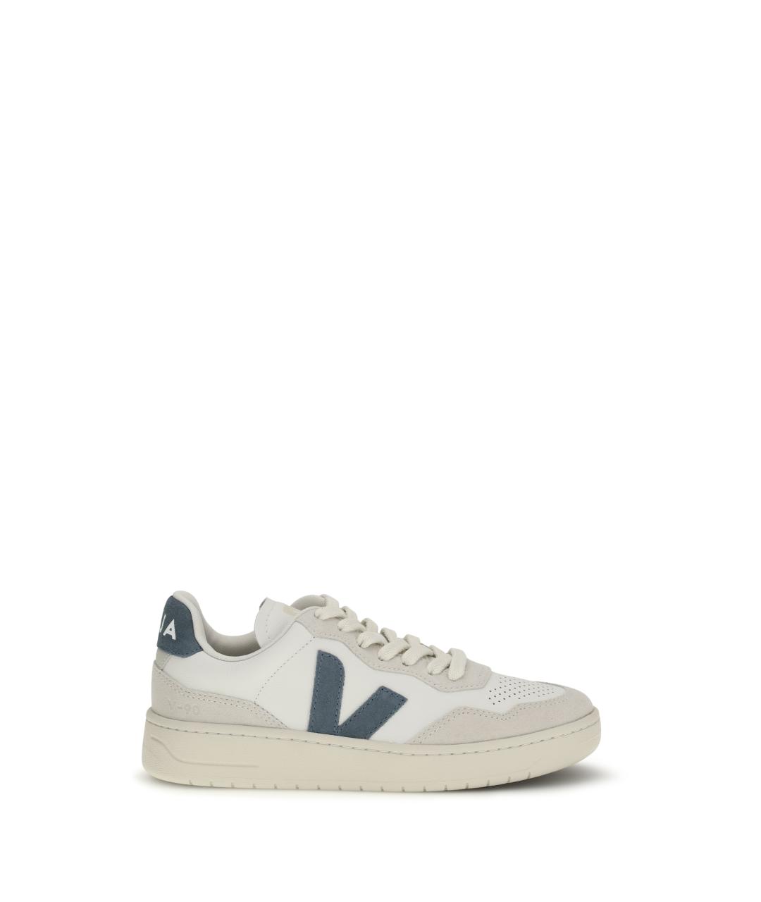 VEJA Белые кожаные кроссовки, фото 1