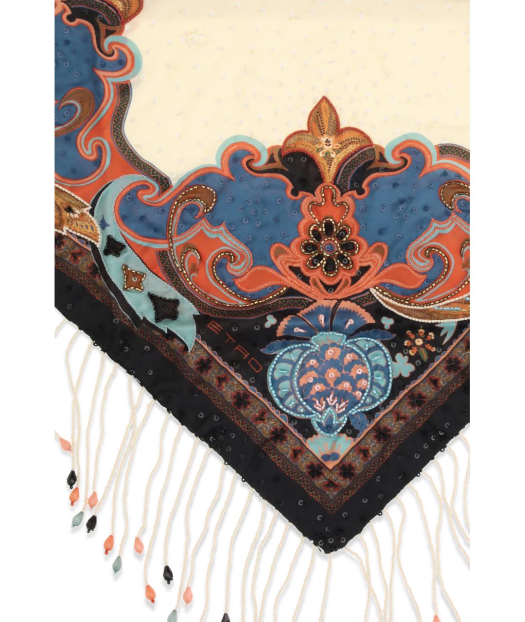 ETRO Мульти шелковый платок, фото 3