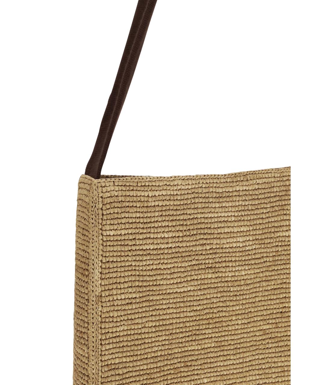 THE ROW Бежевая пелетеная сумка через плечо, фото 4