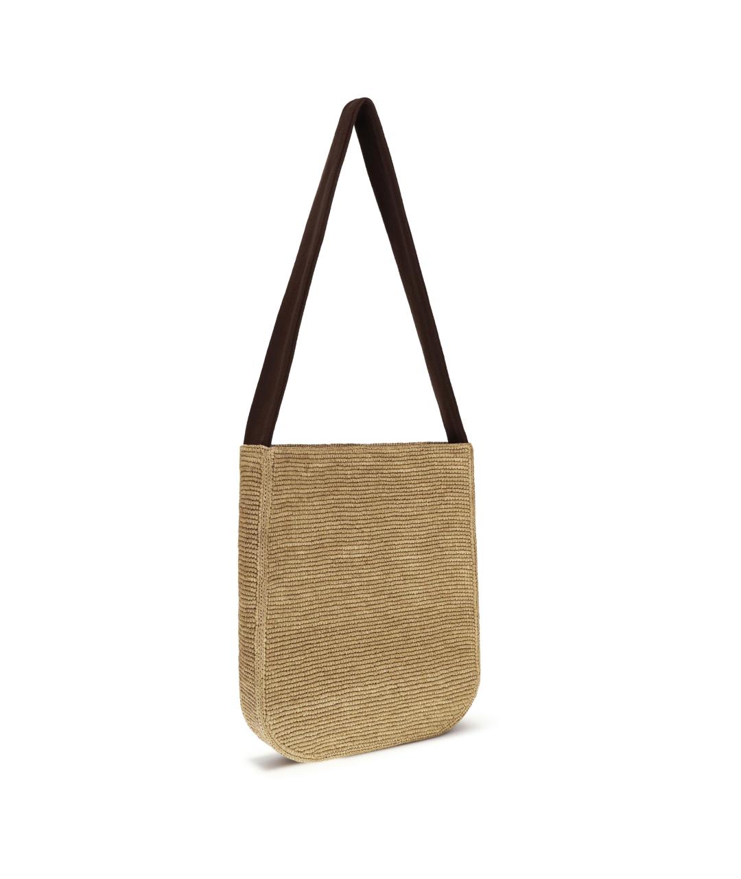 THE ROW Бежевая пелетеная сумка через плечо, фото 2