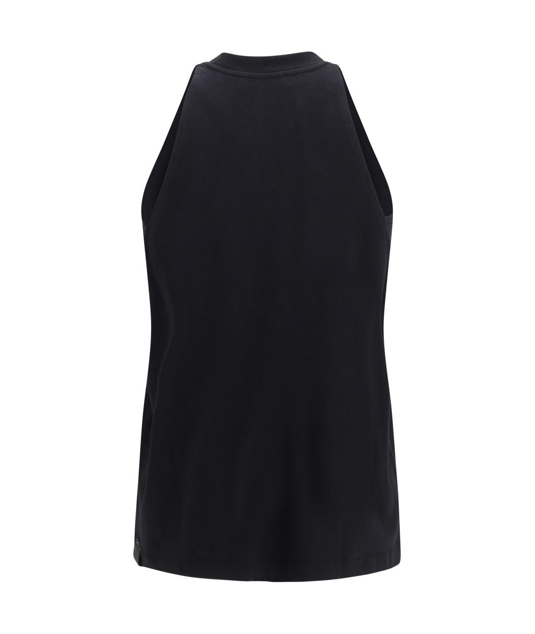 DARKPARK Черная хлопковая майка, фото 2