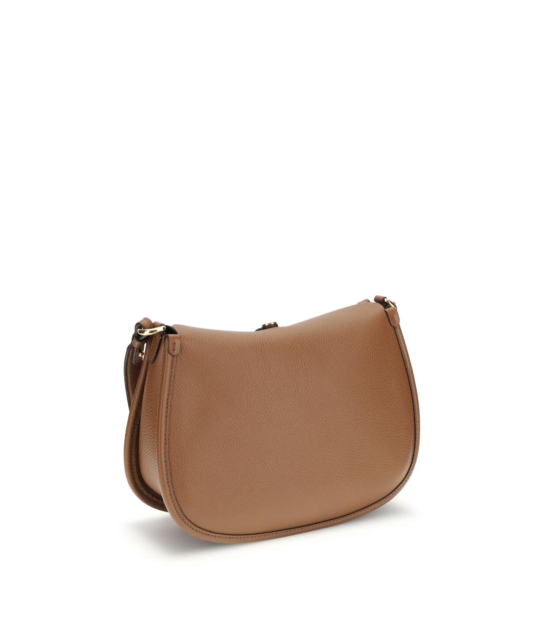 ETRO Коричневая кожаная сумка через плечо, фото 3