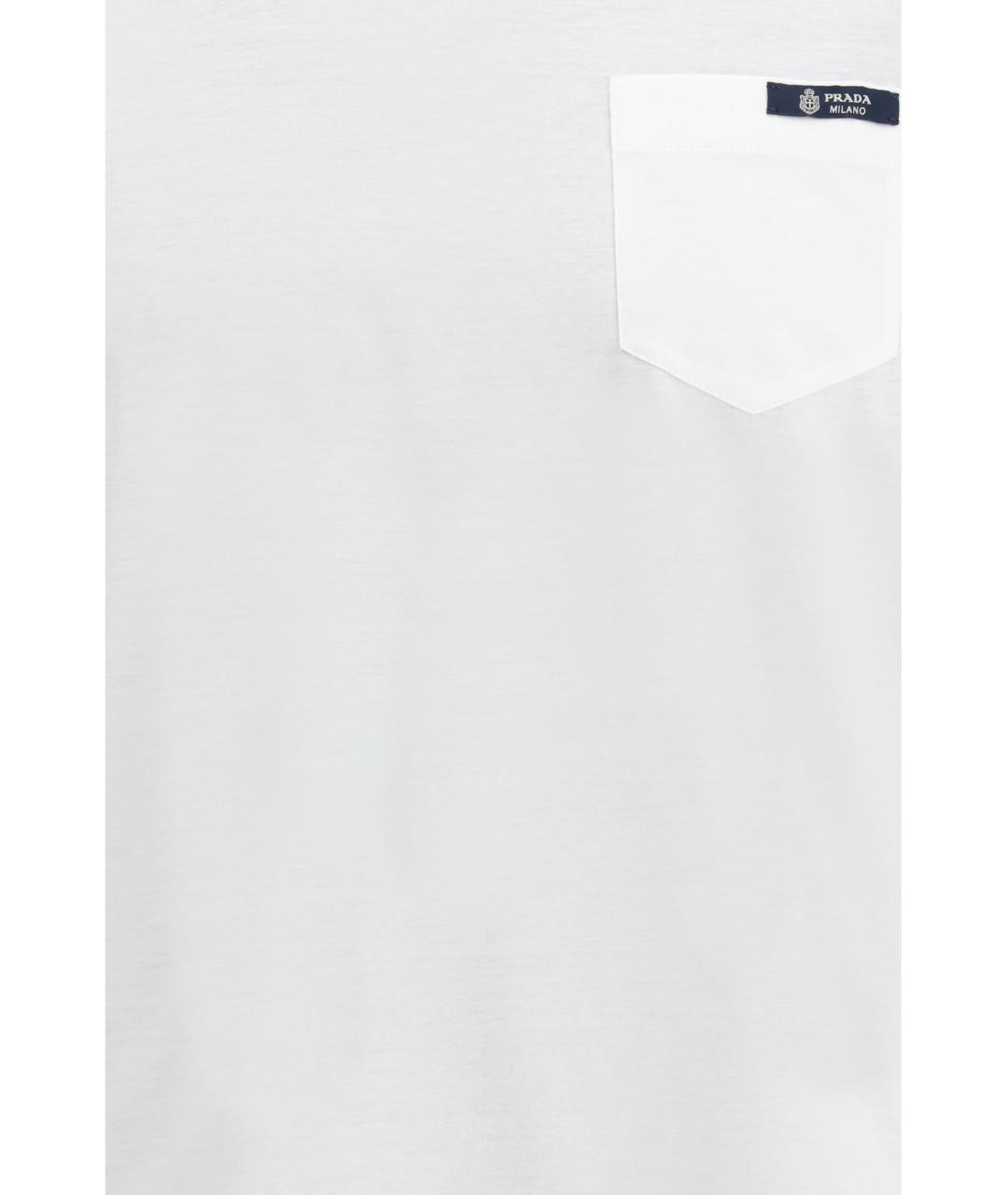 PRADA Мульти хлопковая футболка, фото 5