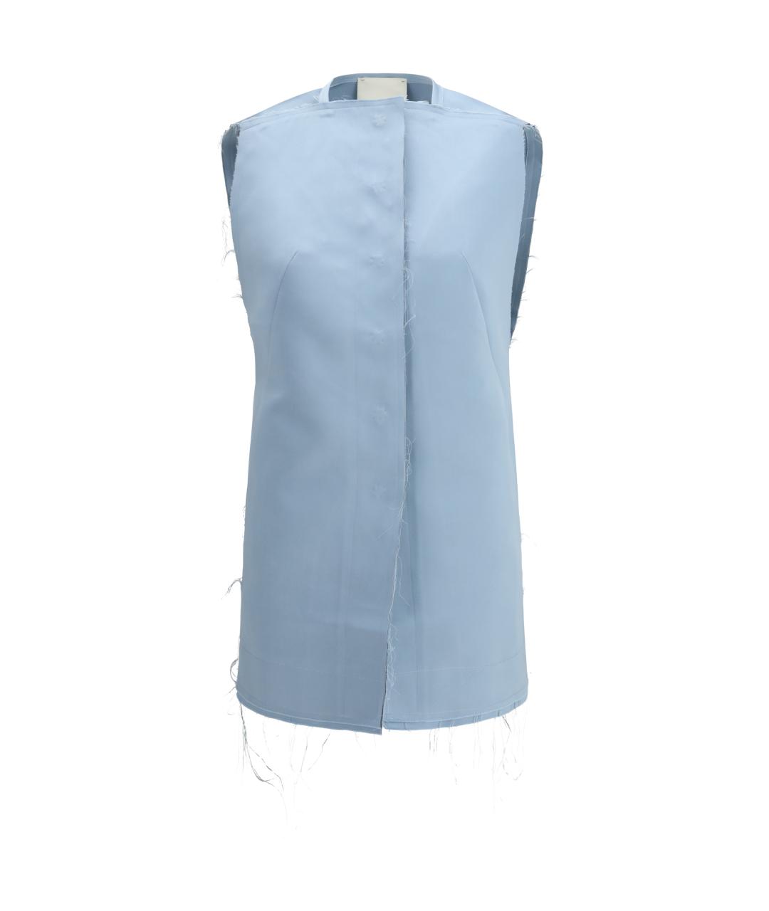 DI STAVNITSER Голубое полиэстеровое повседневное платье, фото 1