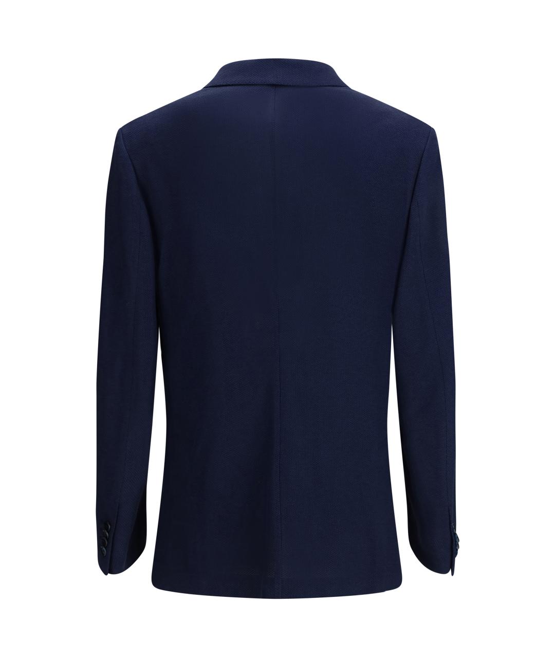 BRIONI Синий шелковый пиджак, фото 2