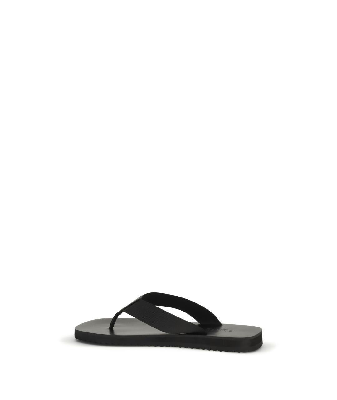 SENSO Черные текстильные сандалии, фото 3