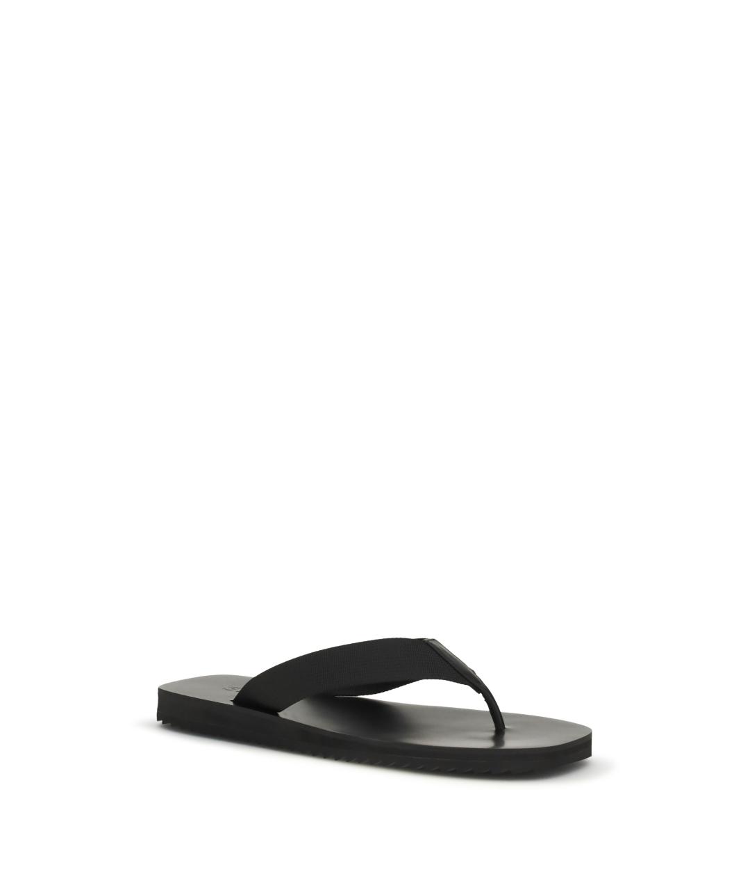 SENSO Черные текстильные сандалии, фото 2