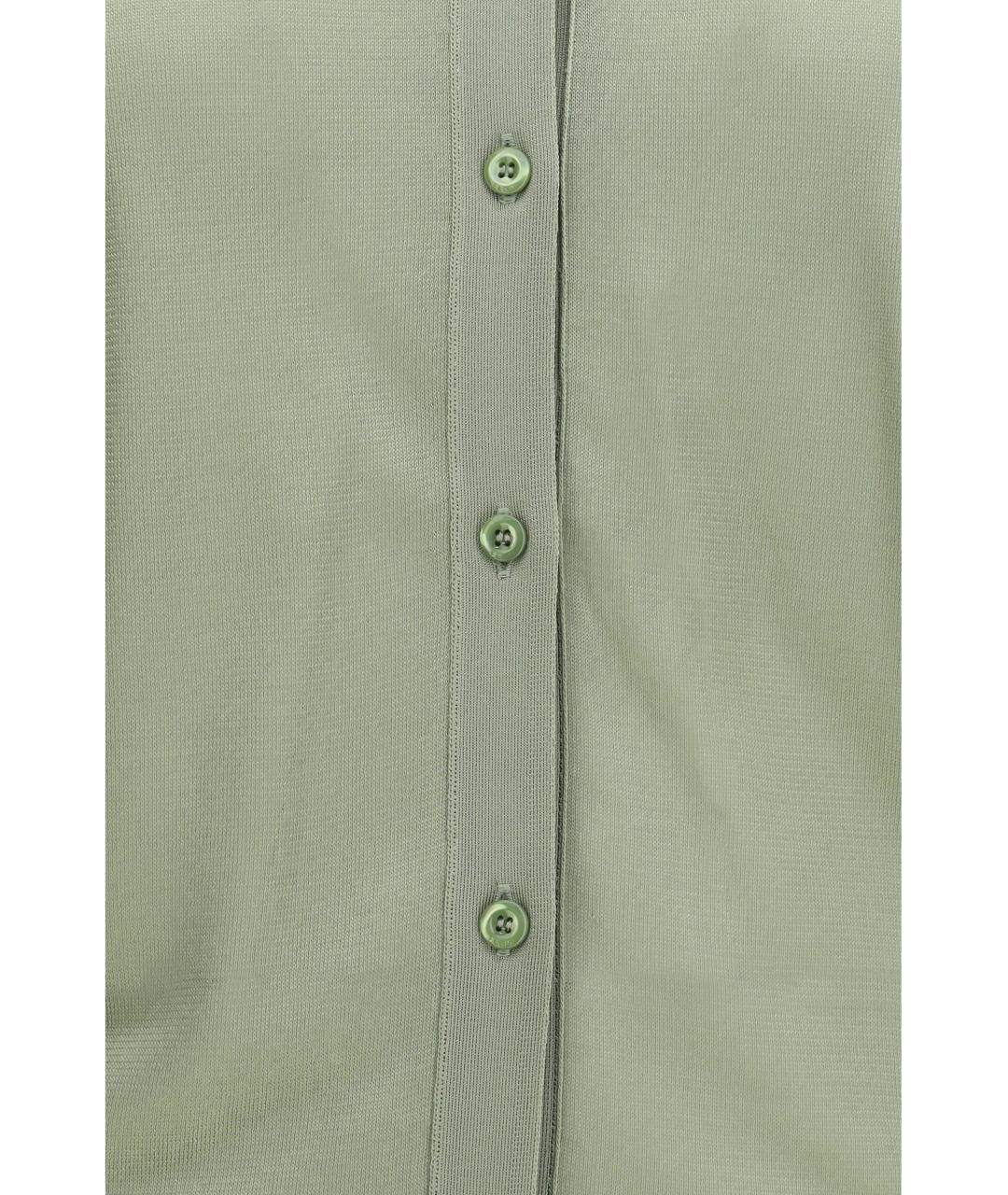 FENDI Зеленый вискозный кардиган, фото 3