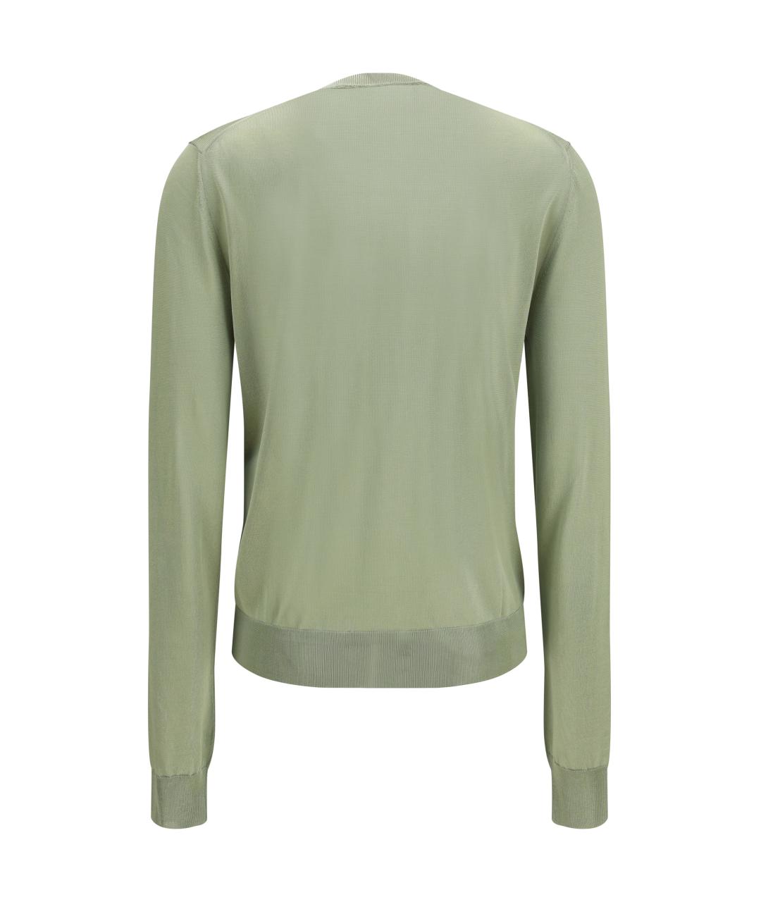 FENDI Зеленый вискозный кардиган, фото 2