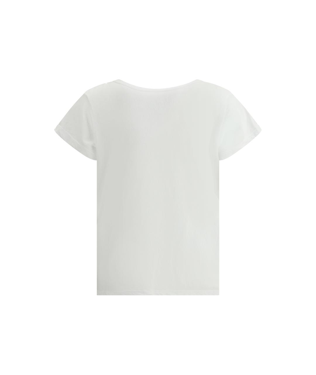 JAMES PERSE Белая хлопковая футболка, фото 2