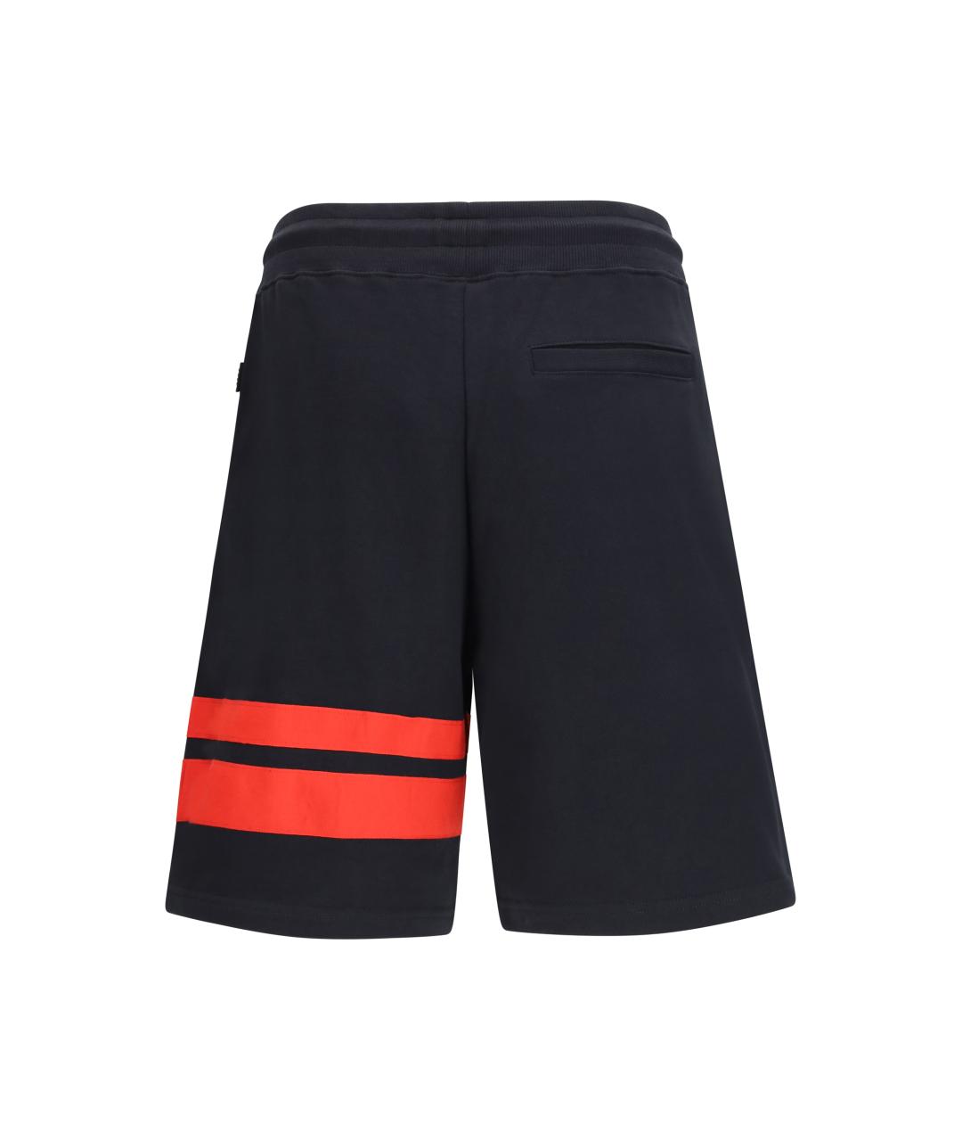 GCDS Черные хлопковые шорты, фото 2