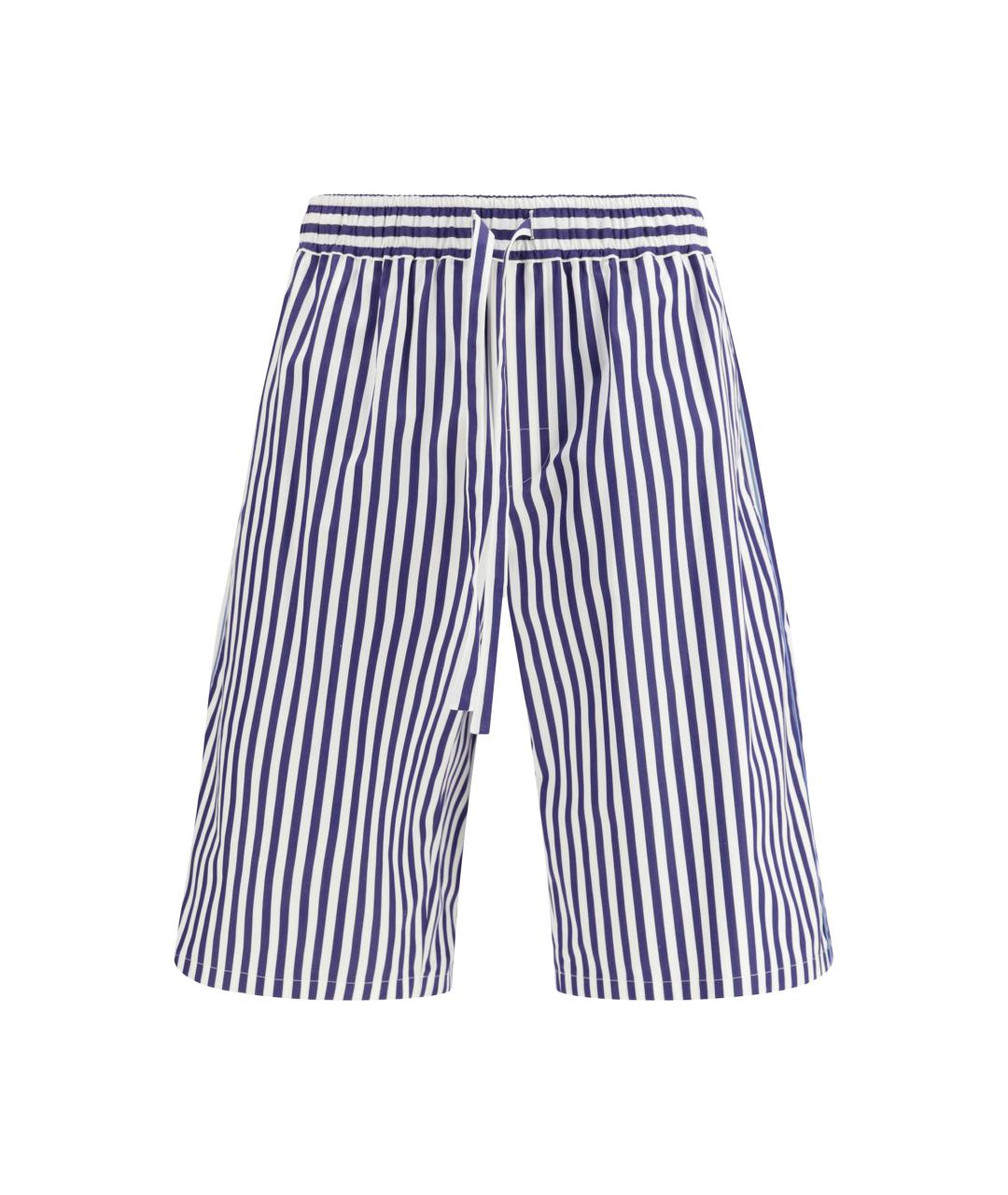 DOLCE&GABBANA Мульти хлопковые шорты, фото 1