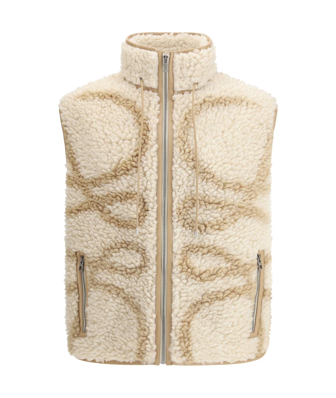 LOEWE Бежевый жилет, фото 1