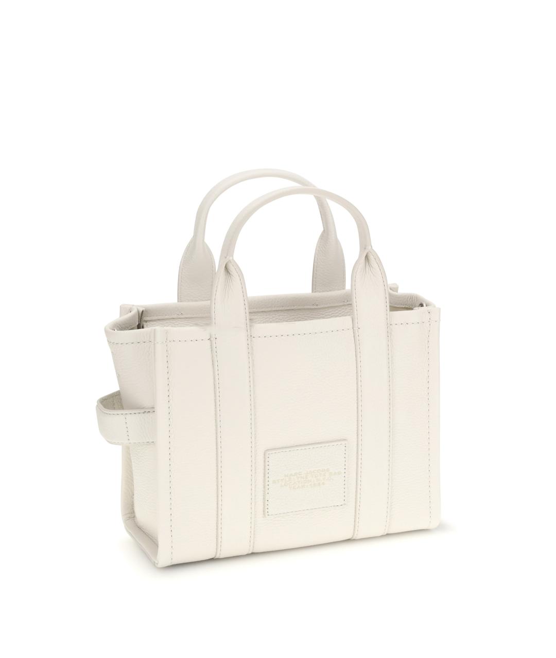 MARC JACOBS Белая кожаная сумка тоут, фото 3