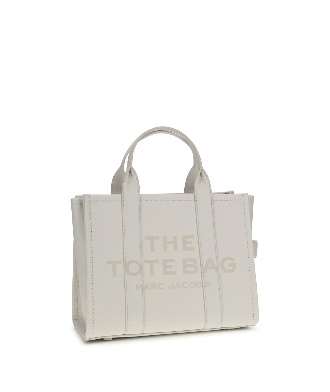 MARC JACOBS Белая кожаная сумка тоут, фото 2