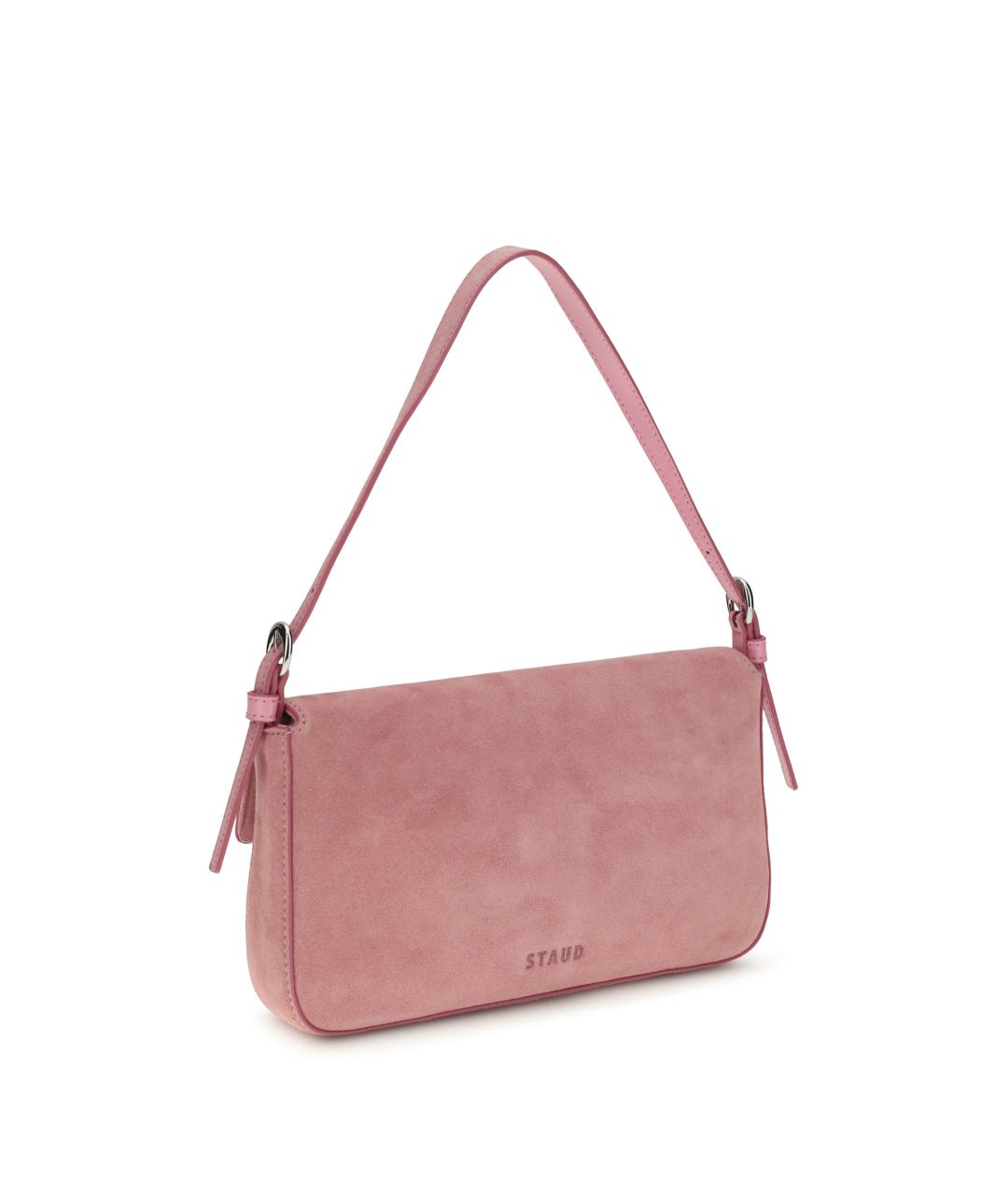 STAUD Кожаная сумка с короткими ручками, фото 3