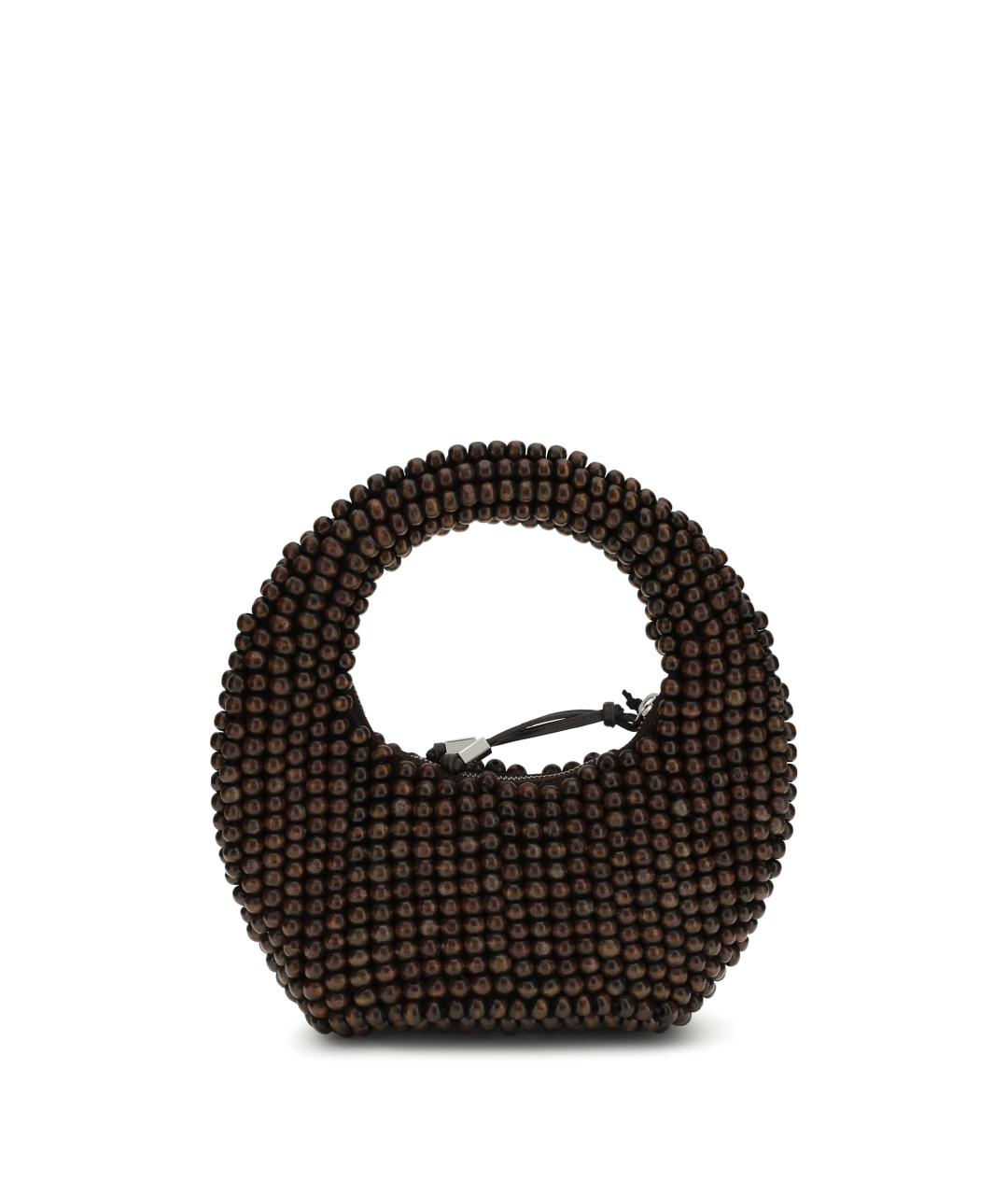 STAUD Коричневая сумка с короткими ручками, фото 1