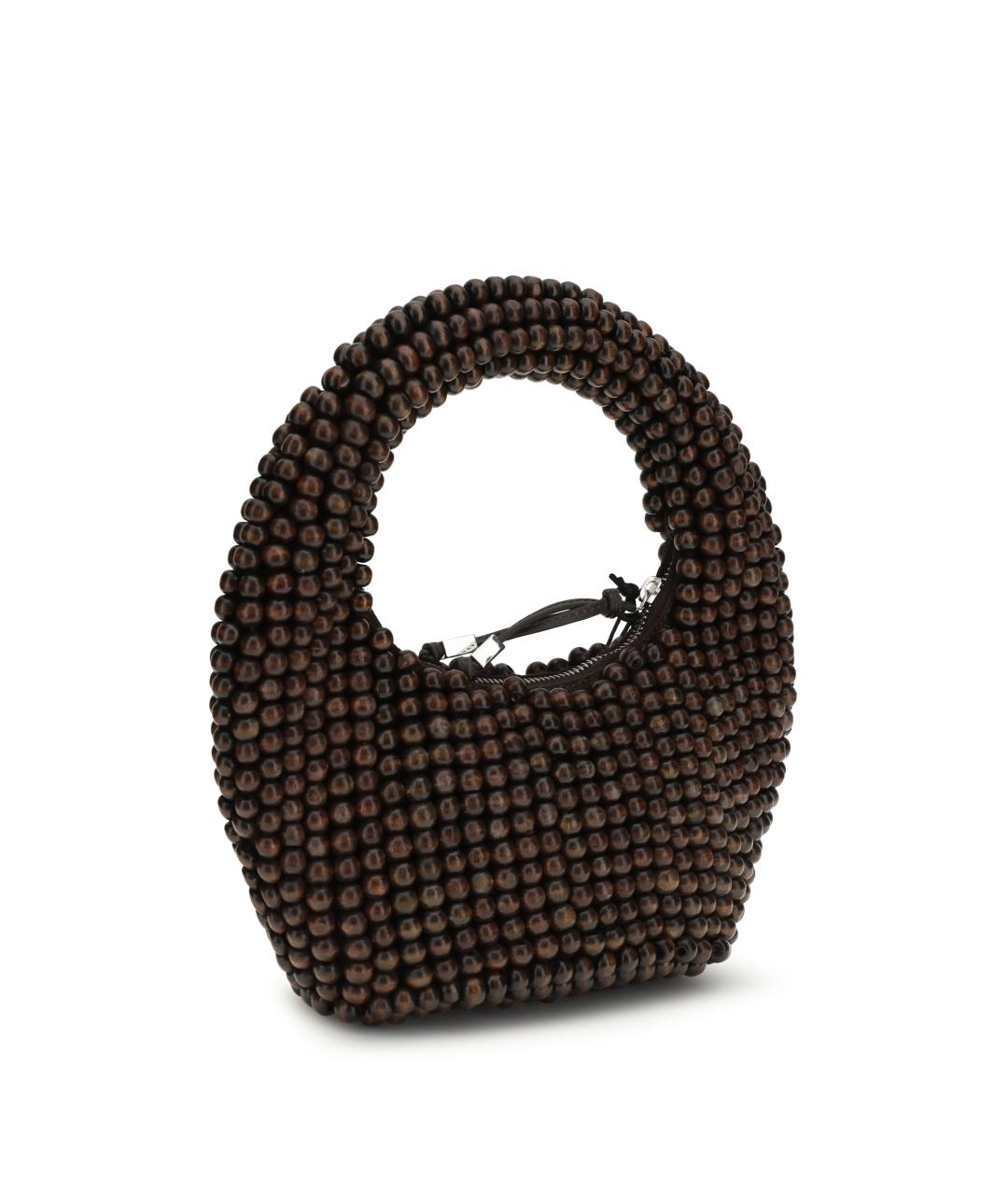 STAUD Коричневая сумка с короткими ручками, фото 2