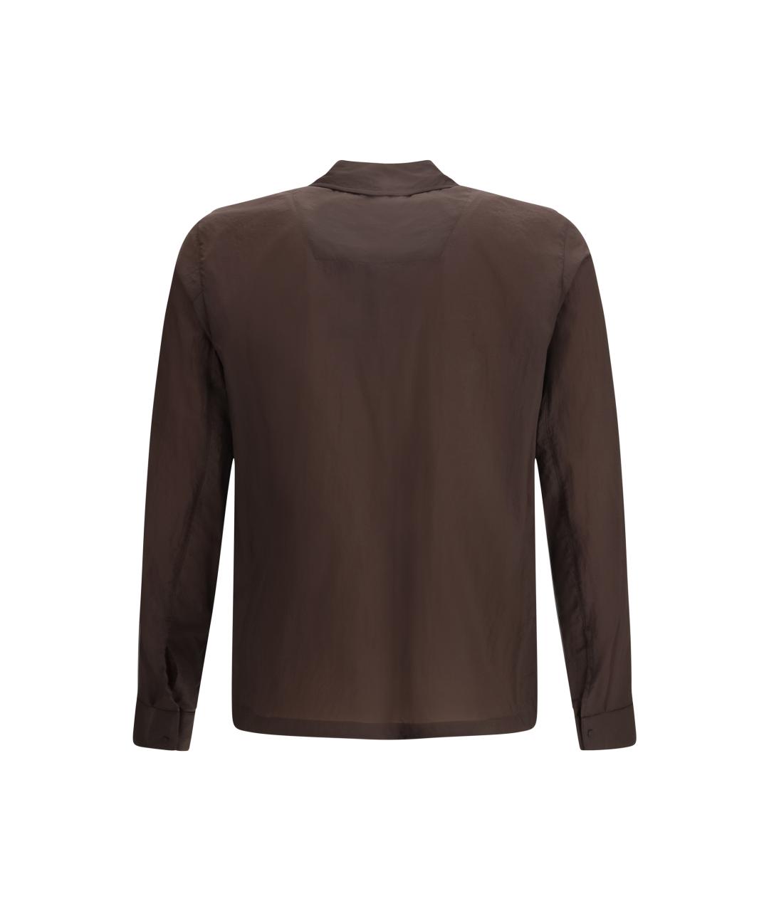 HERNO Коричневая кэжуал рубашка, фото 2
