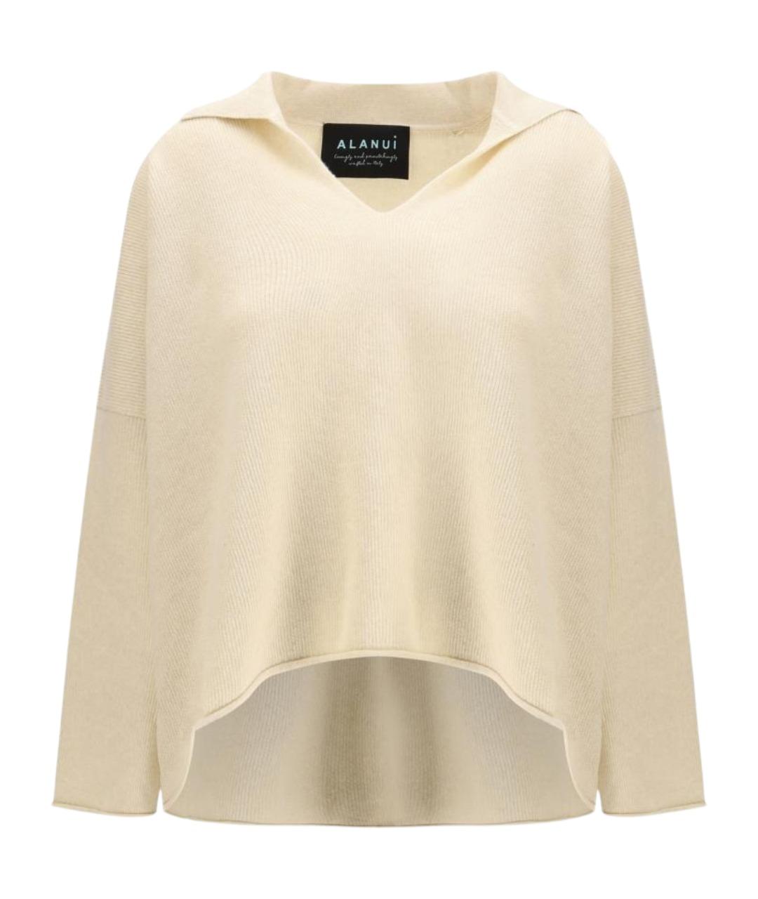 ALANUI Бежевый кашемировый джемпер / свитер, фото 1