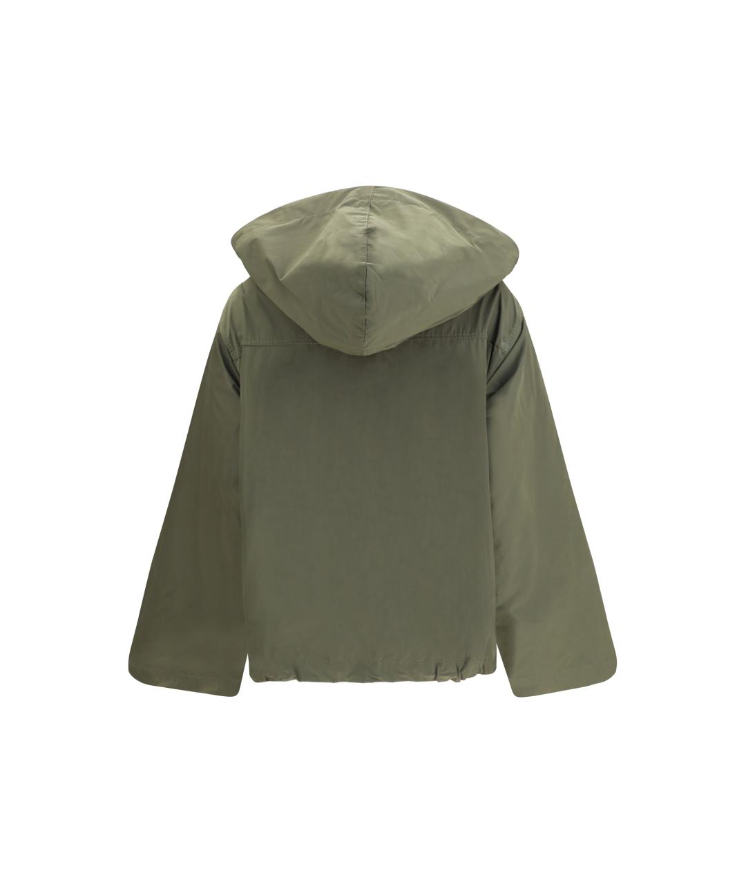 BARBOUR Хаки хлопковая куртка, фото 2