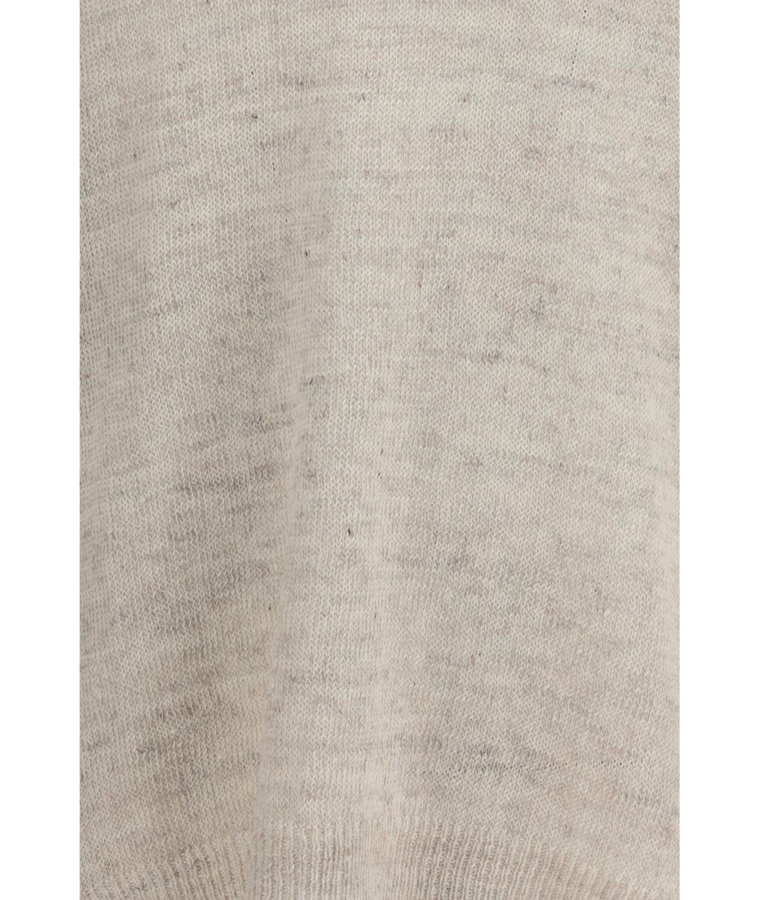 OUR LEGACY Бежевый льняной джемпер / свитер, фото 3