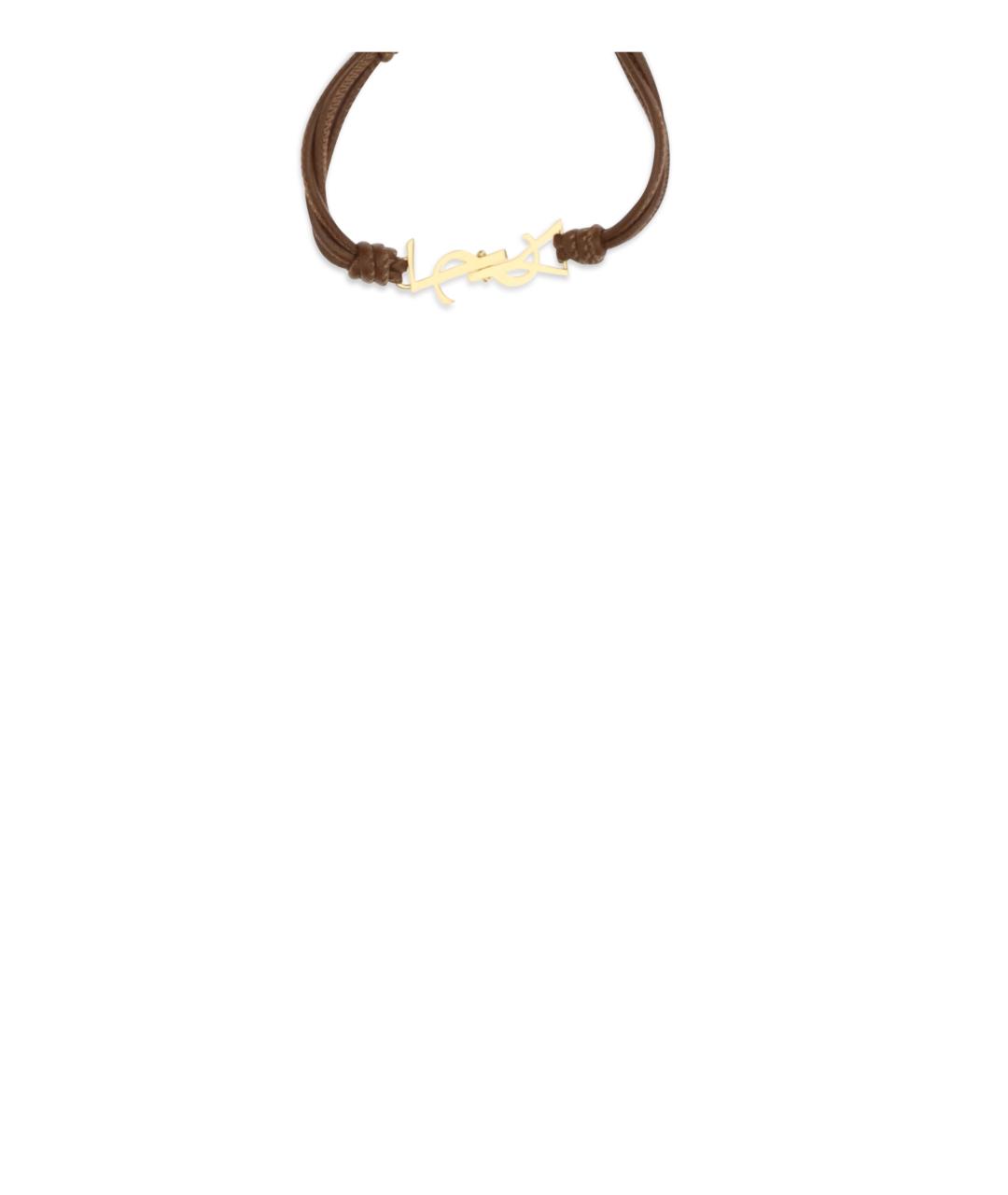 SAINT LAURENT Мульти кожаный браслет, фото 3