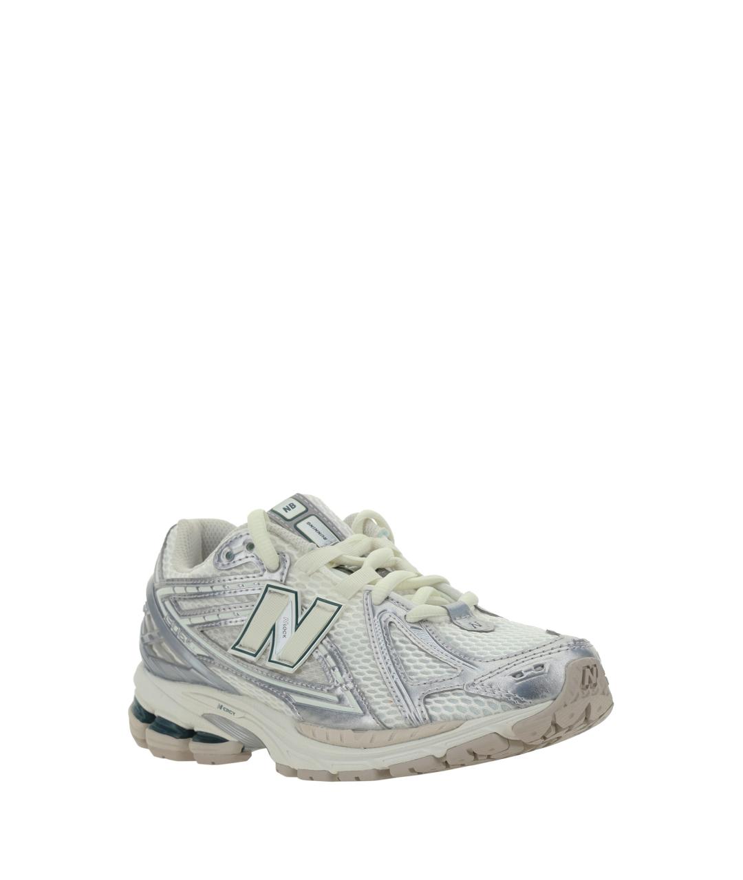 NEW BALANCE Серебряные низкие кроссовки / кеды, фото 2