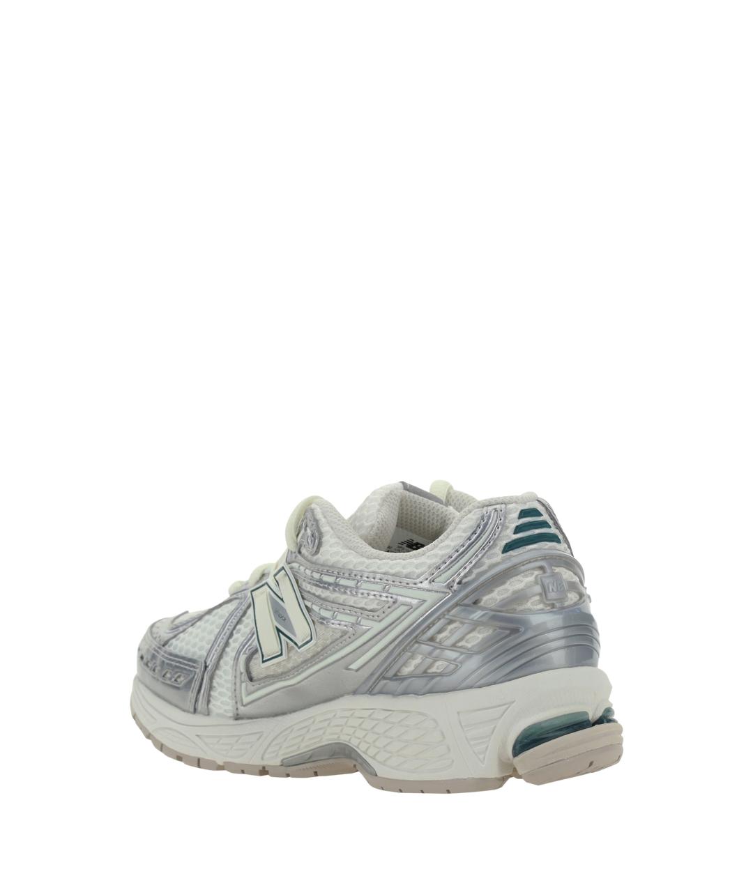 NEW BALANCE Серебряные низкие кроссовки / кеды, фото 3