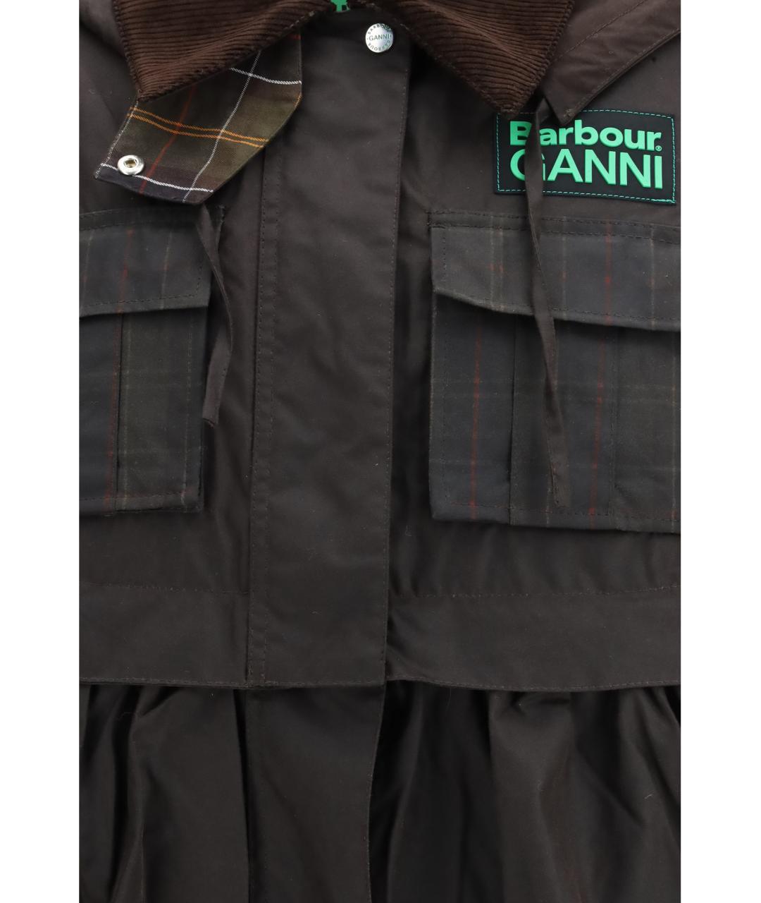 BARBOUR Коричневая хлопковая парка, фото 3