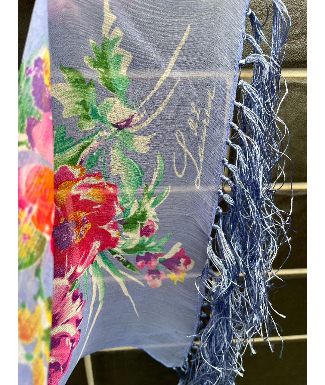 RALPH LAUREN Мульти шелковый шарф, фото 4