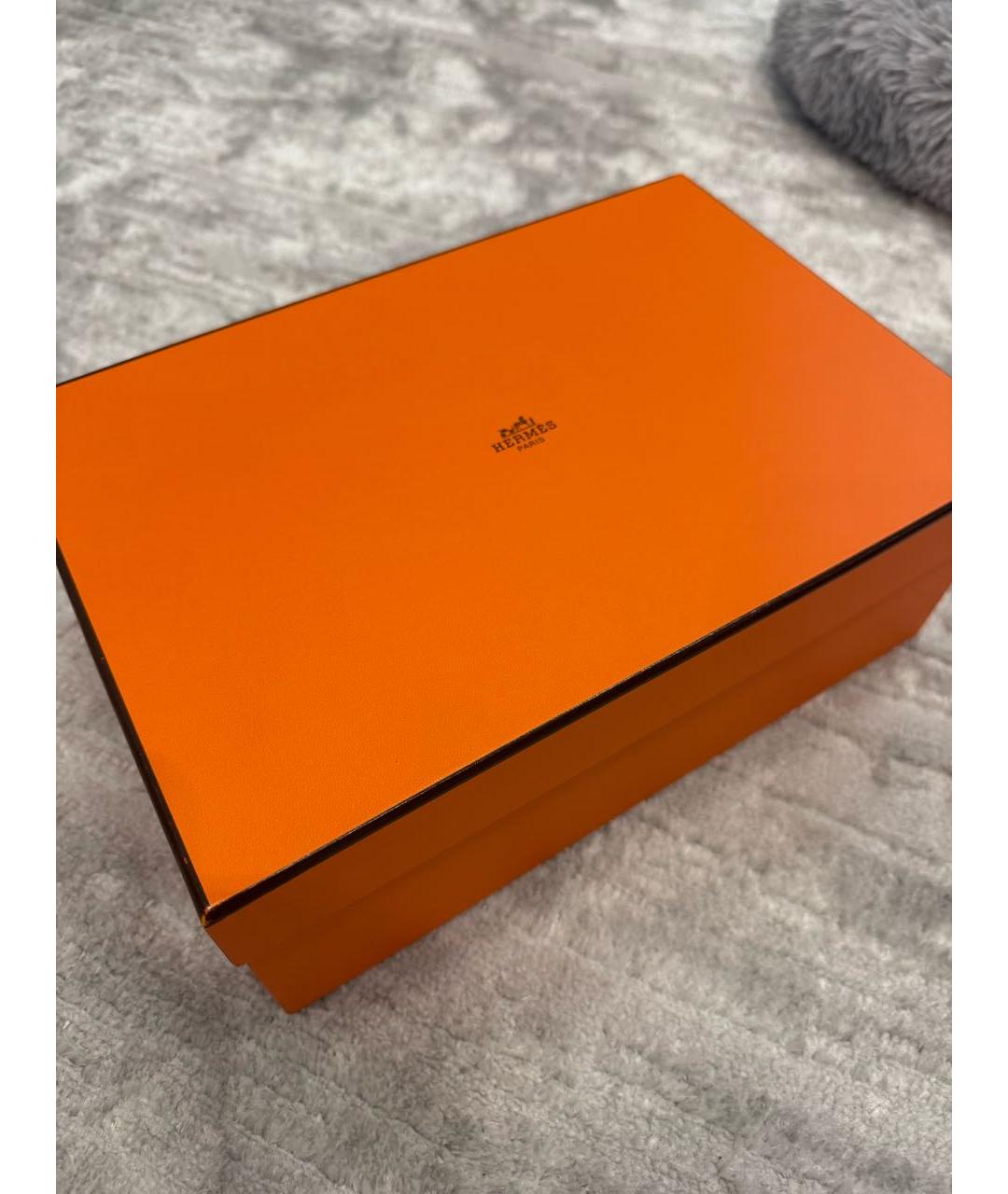 HERMES Белые кроссовки, фото 6