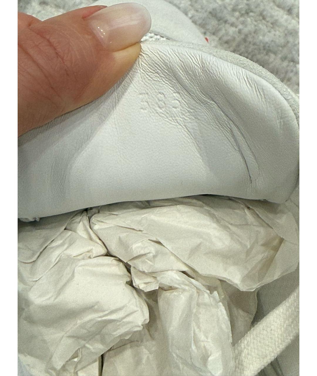 HERMES Белые кроссовки, фото 7