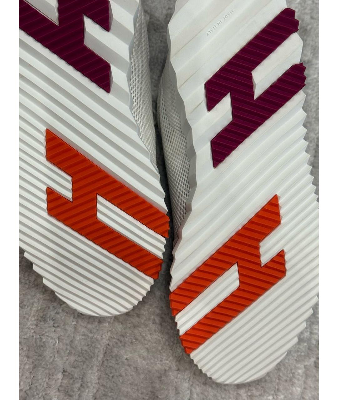 HERMES Белые кроссовки, фото 3