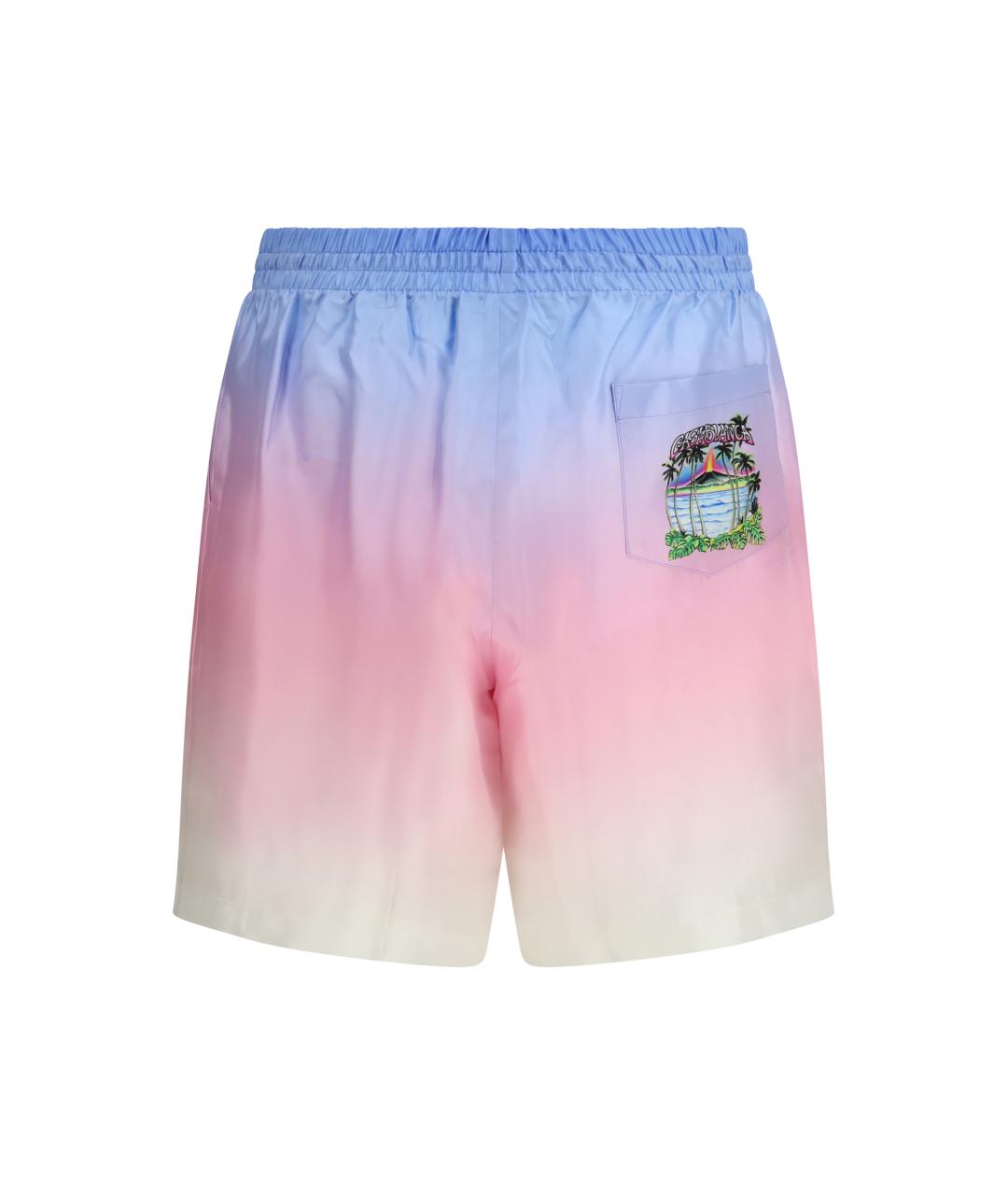 CASABLANCA Мульти шелковые шорты, фото 2