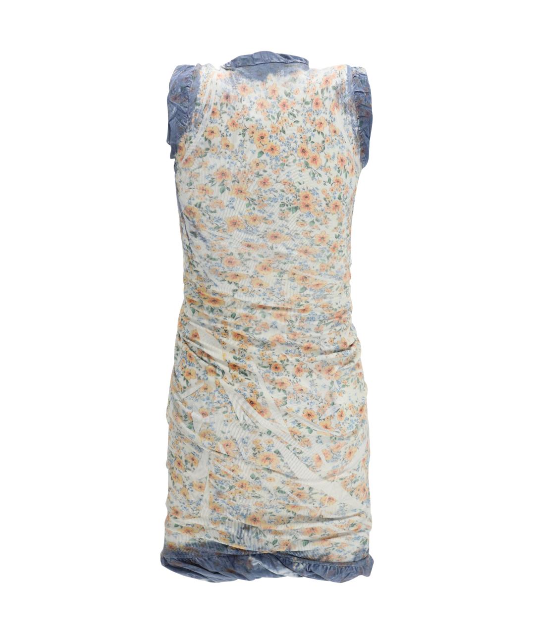 DIESEL Мульти хлопковое повседневное платье, фото 2