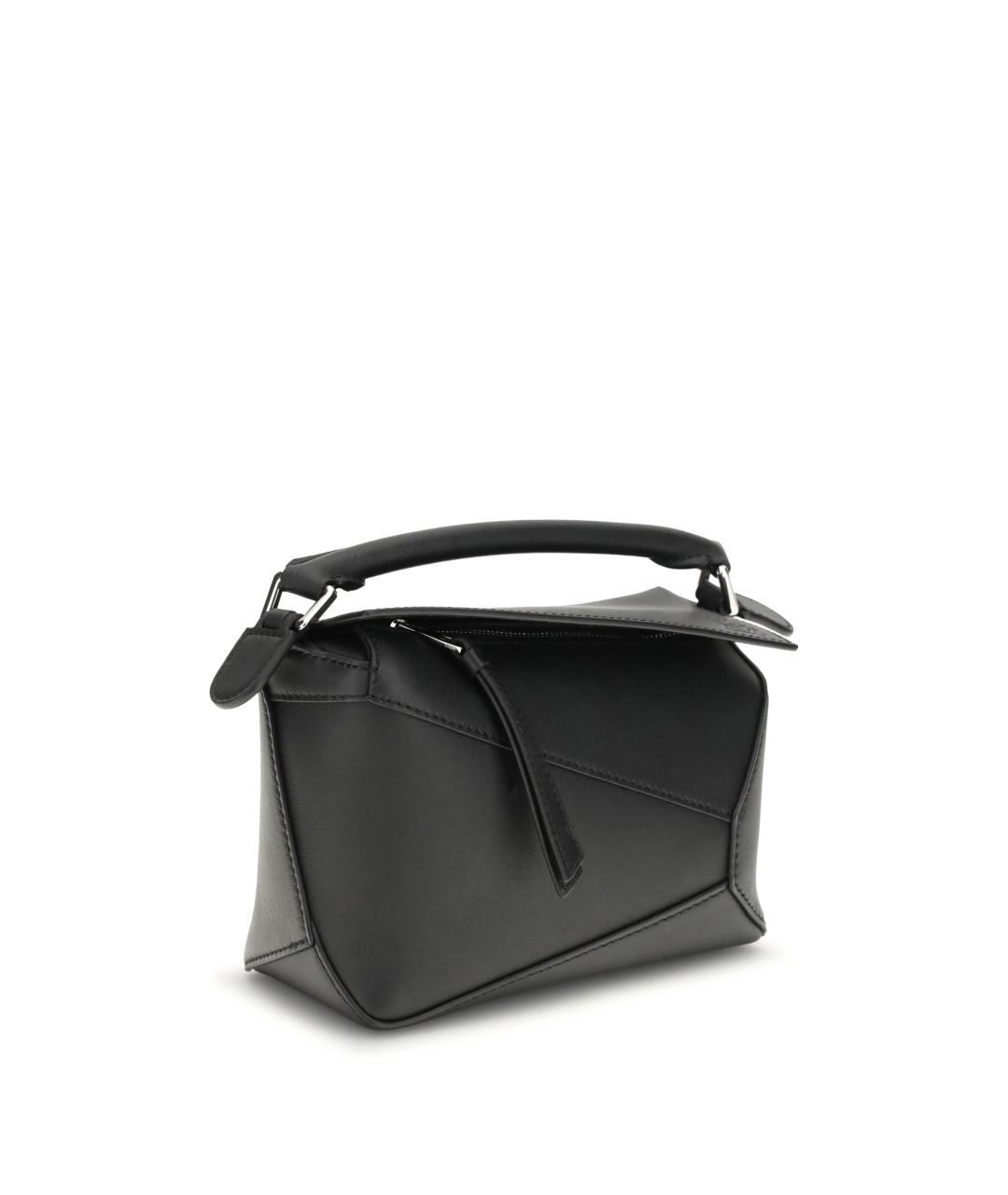 LOEWE Черная кожаная сумка через плечо, фото 2