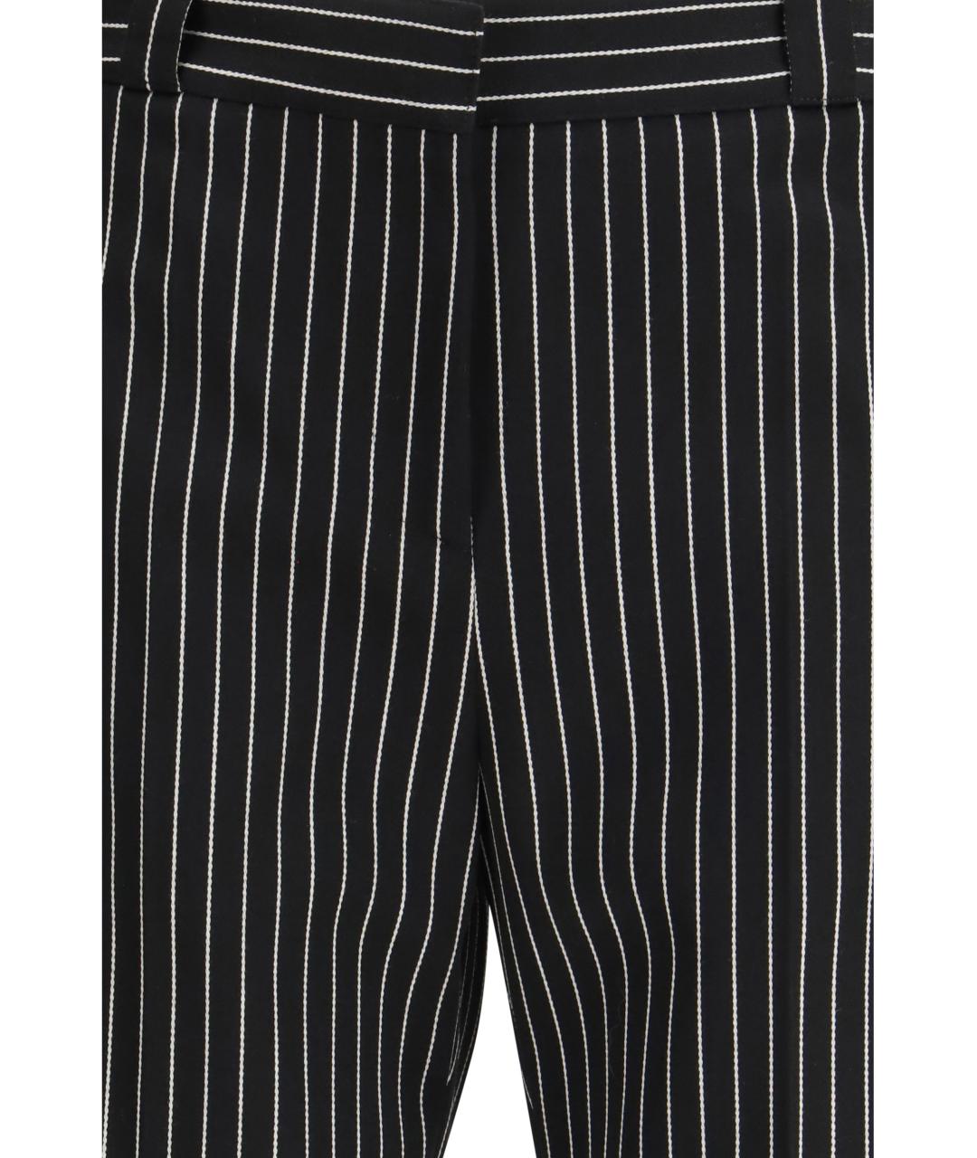 TOM FORD Черные шерстяные прямые брюки, фото 3