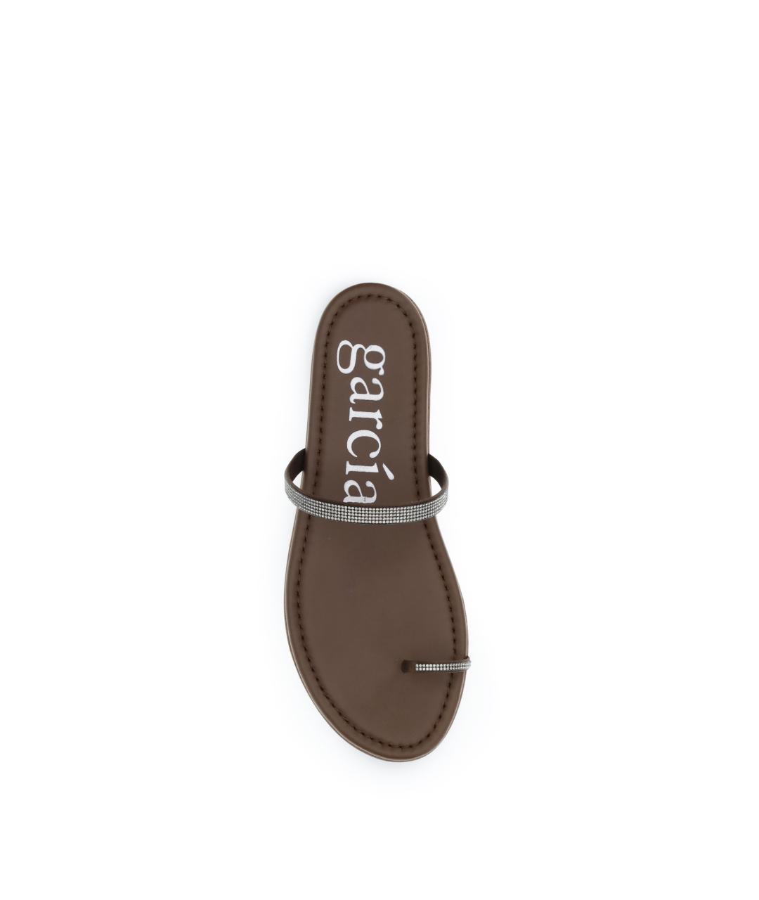 PEDRO GARCÍA Коричневые кожаные сандалии, фото 4