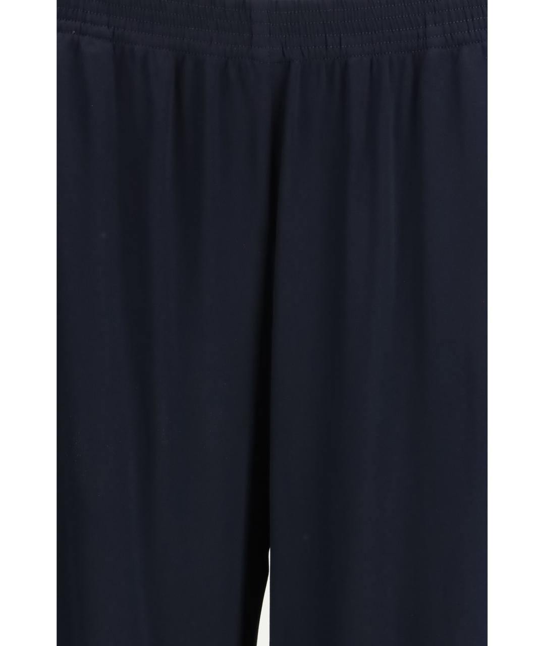 FABIANA FILIPPI Темно-синие вискозные прямые брюки, фото 3