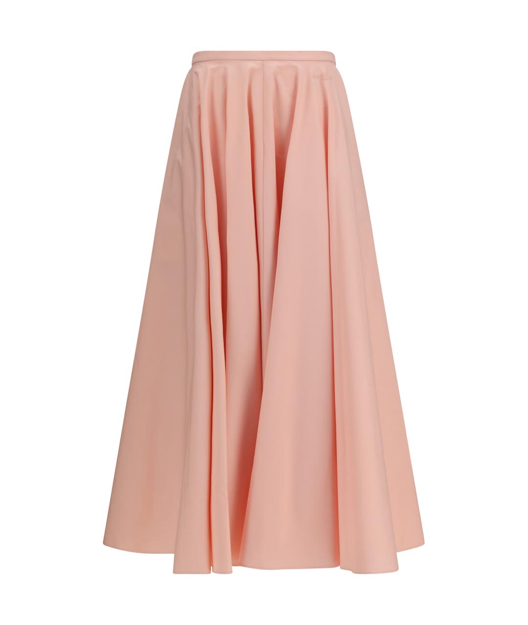 GIVENCHY Розовая хлопковая юбка мини, фото 1