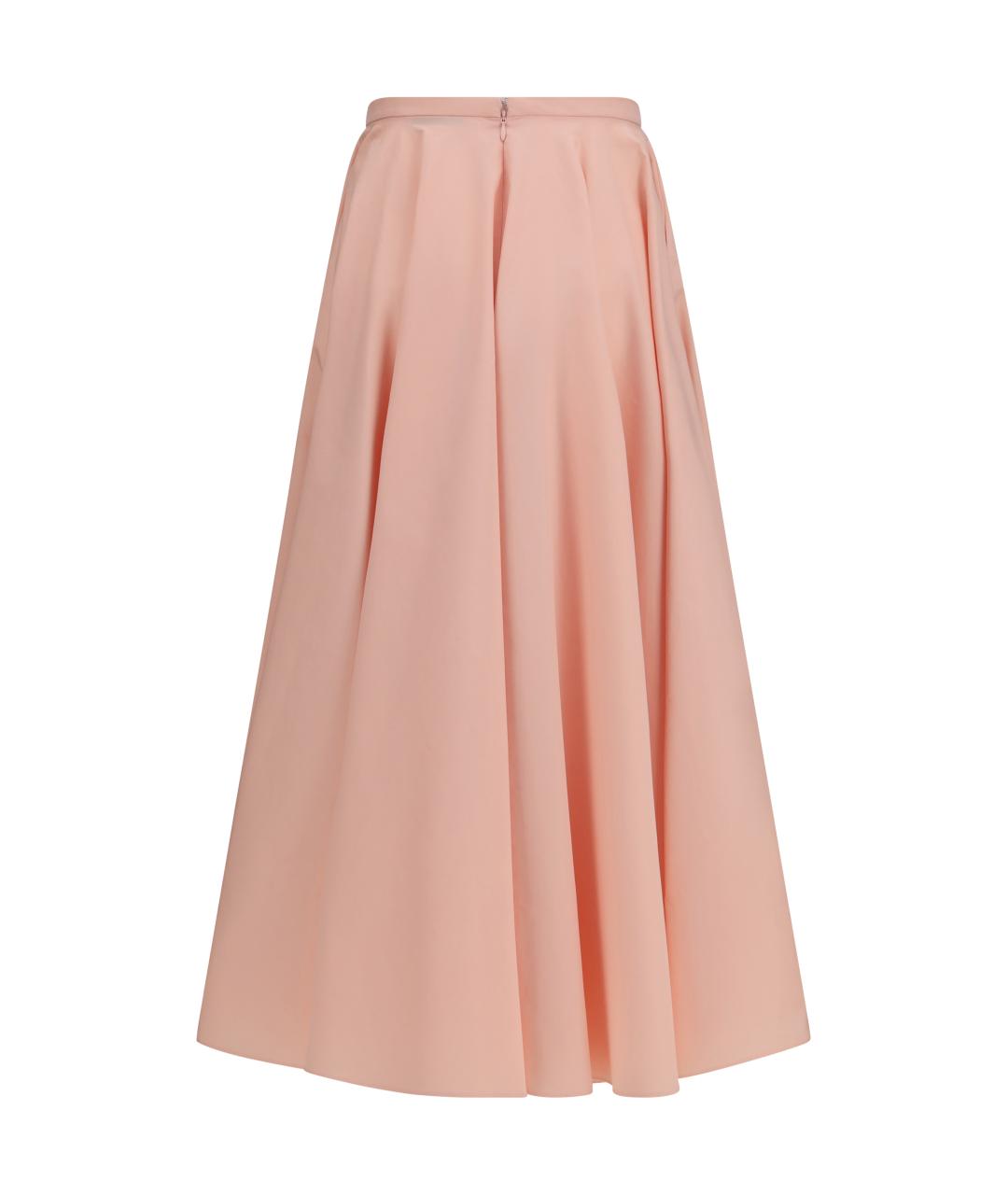 GIVENCHY Розовая хлопковая юбка мини, фото 2