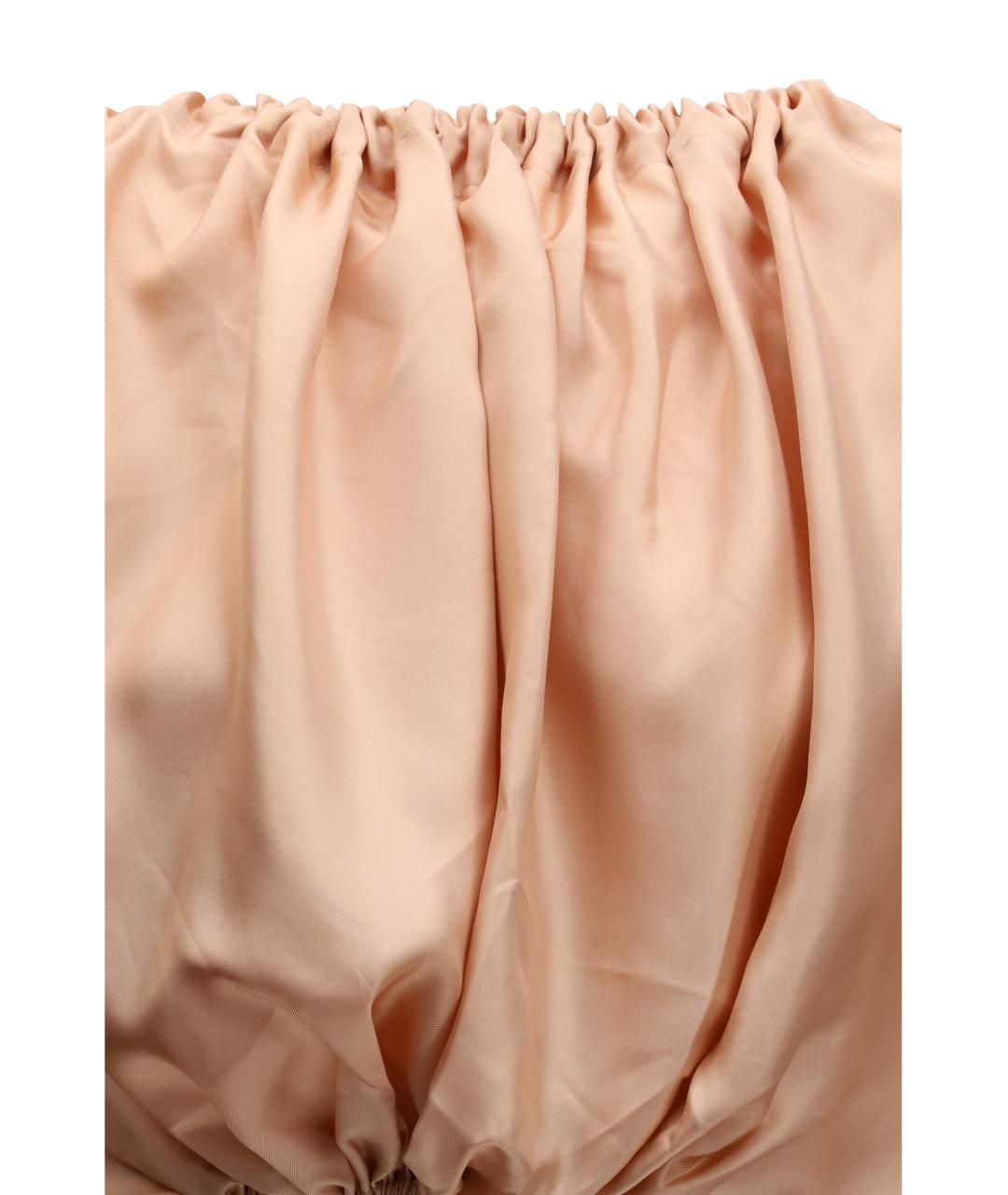 DI STAVNITSER Розовая шелковая блузы, фото 3