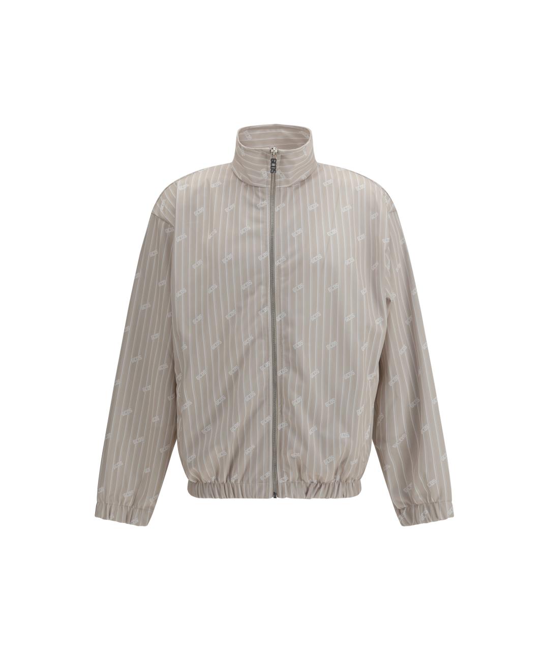 GCDS Бежевая полиэстеровая куртка, фото 1